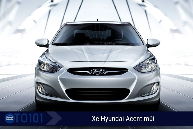 Xe Hyundai Acent mũi