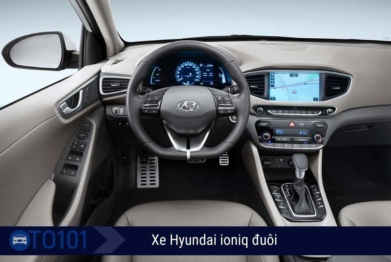 Xe Hyundai ioniq vô lăng