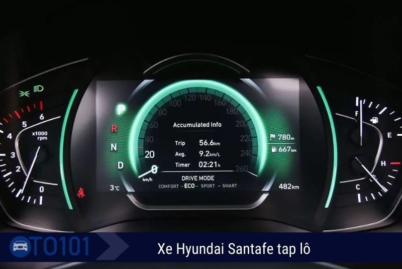 tap lô Hyundai Santafe