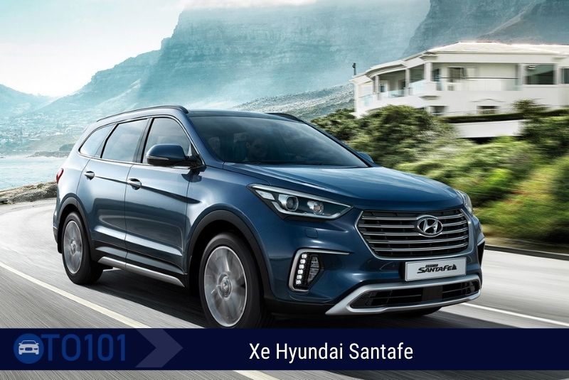 tổng thể xe Hyundai Santafe