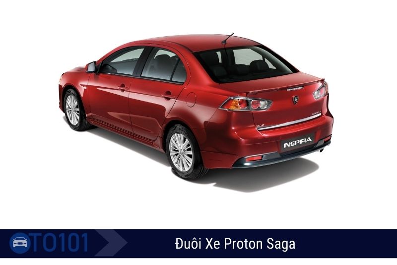 Xe Proton Saga đuôi