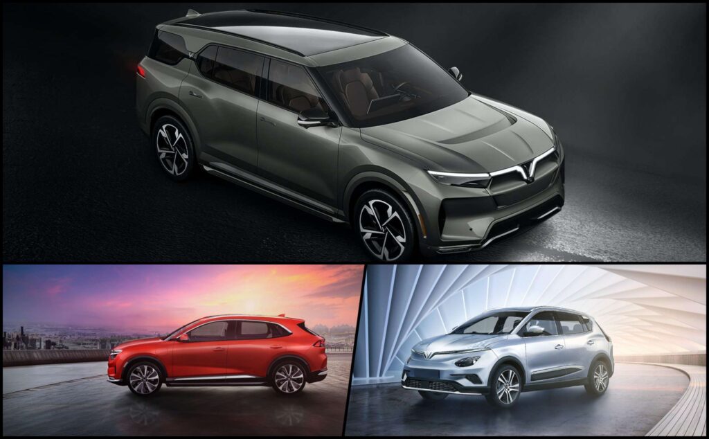 Không chỉ 1, VinFast sẽ cho ra mắt thị trường thế giới đến 3 mẫu xe điện SUV thông minh, hiện đại