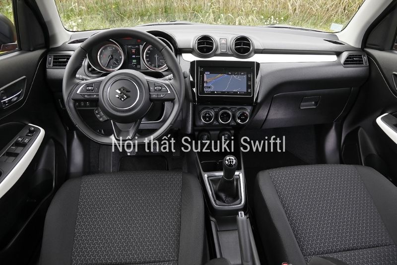 Nội thất Suzuki Swift so sánh với fadil
