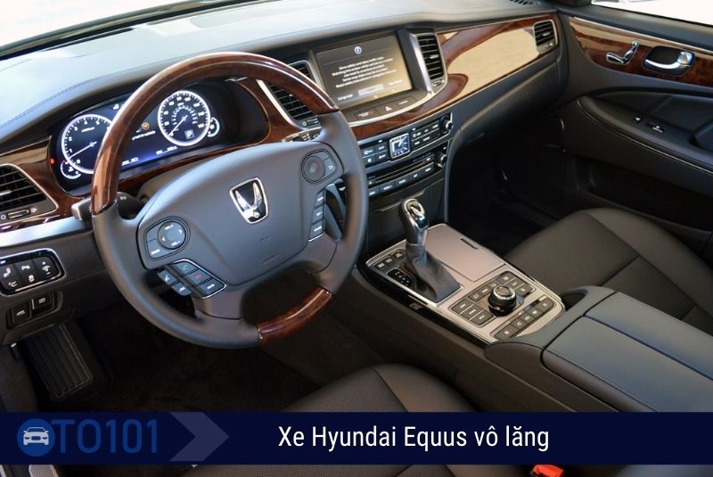 Xe Hyundai Equus động cơa