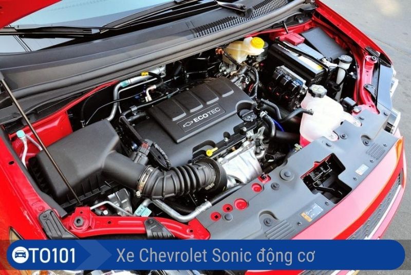 Xe Chevrolet Sonic động cơ