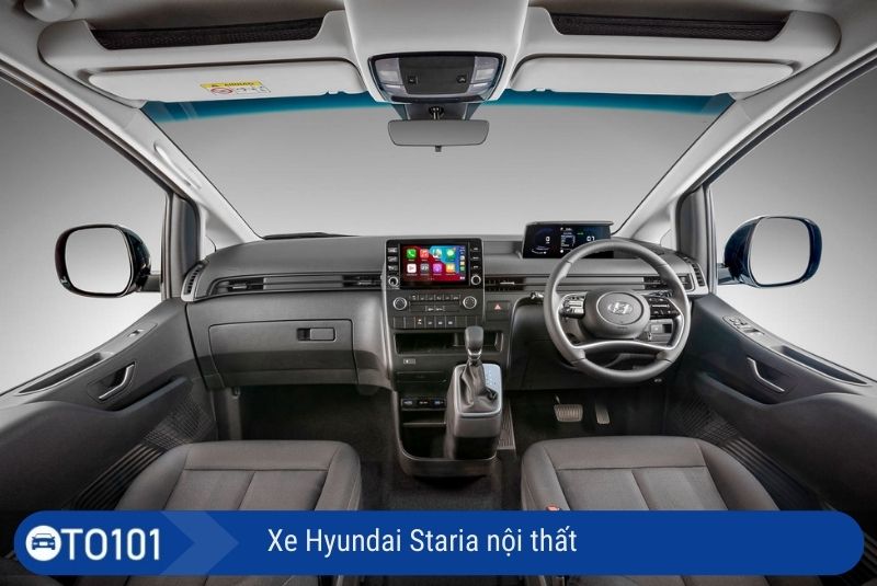 nội thất Hyundai Staria